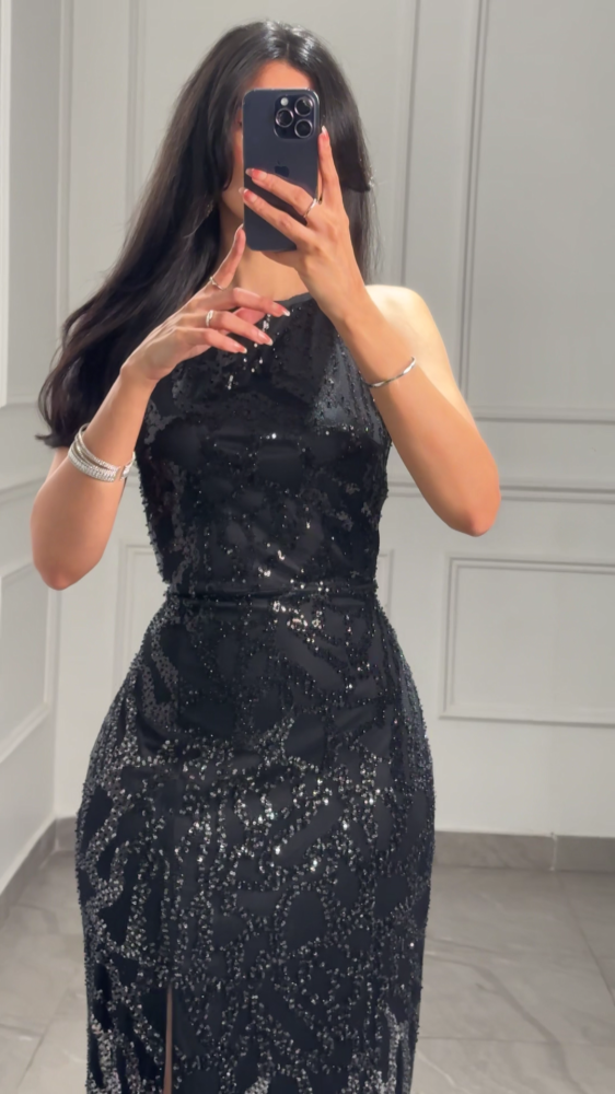 فستان سهره شك اسود
