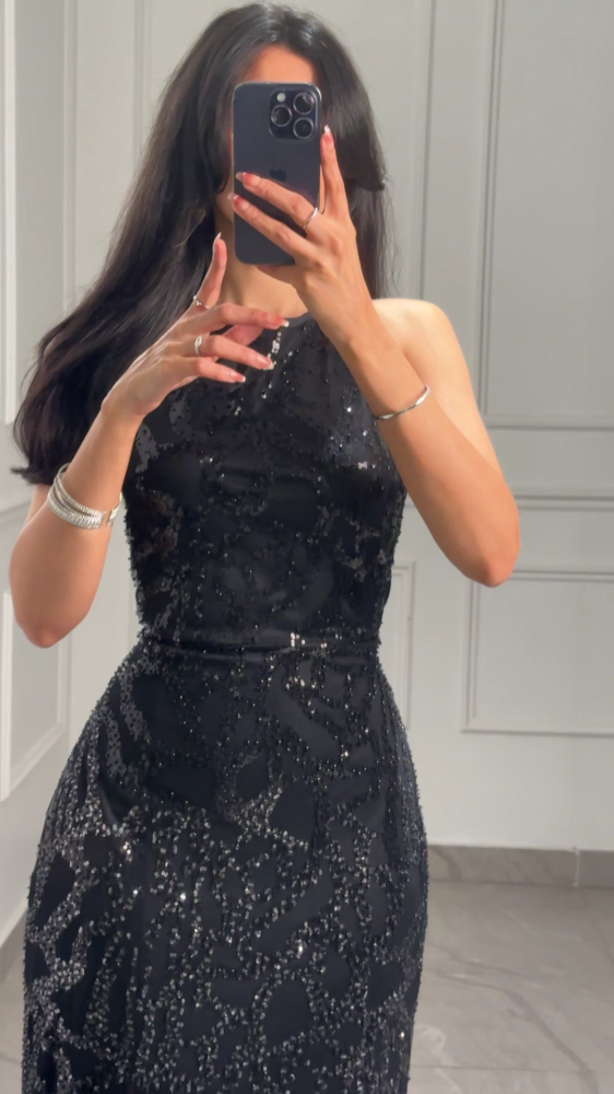 فستان سهره شك اسود