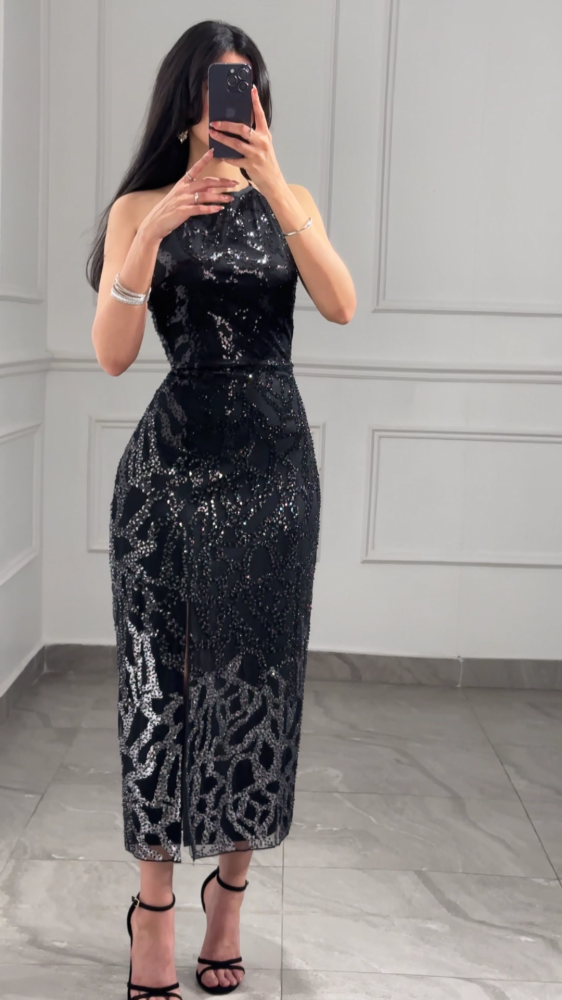 فستان سهره شك اسود