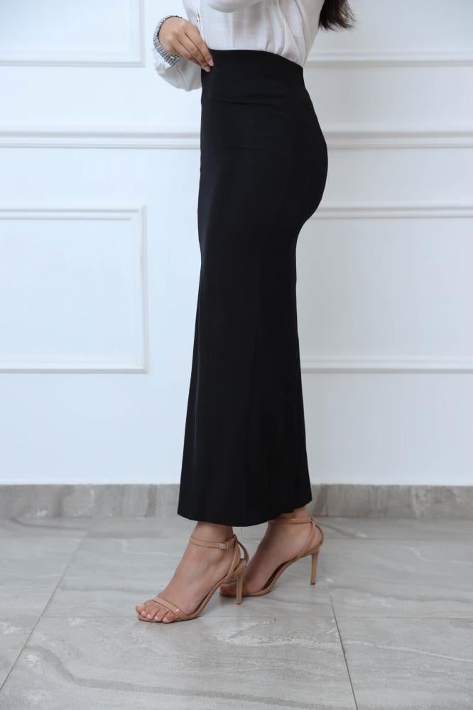 تنورة كريب اسود