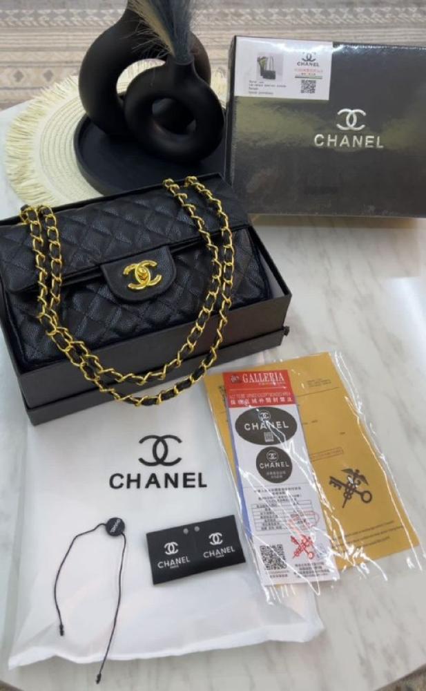 شنطة شانيل السوداء-crystalmartshops