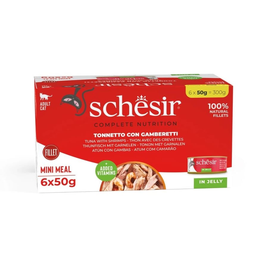 Sheba Canned Tuna with Shrimp in Jelly for Cats 6 x 50g