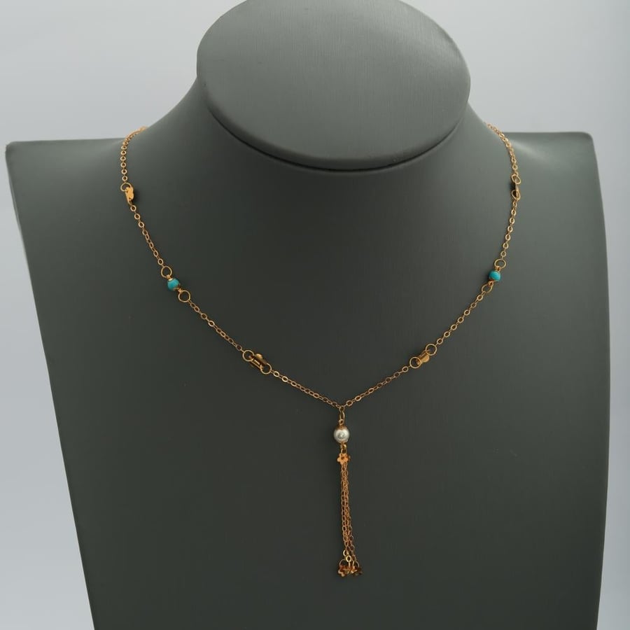 21K gold necklace