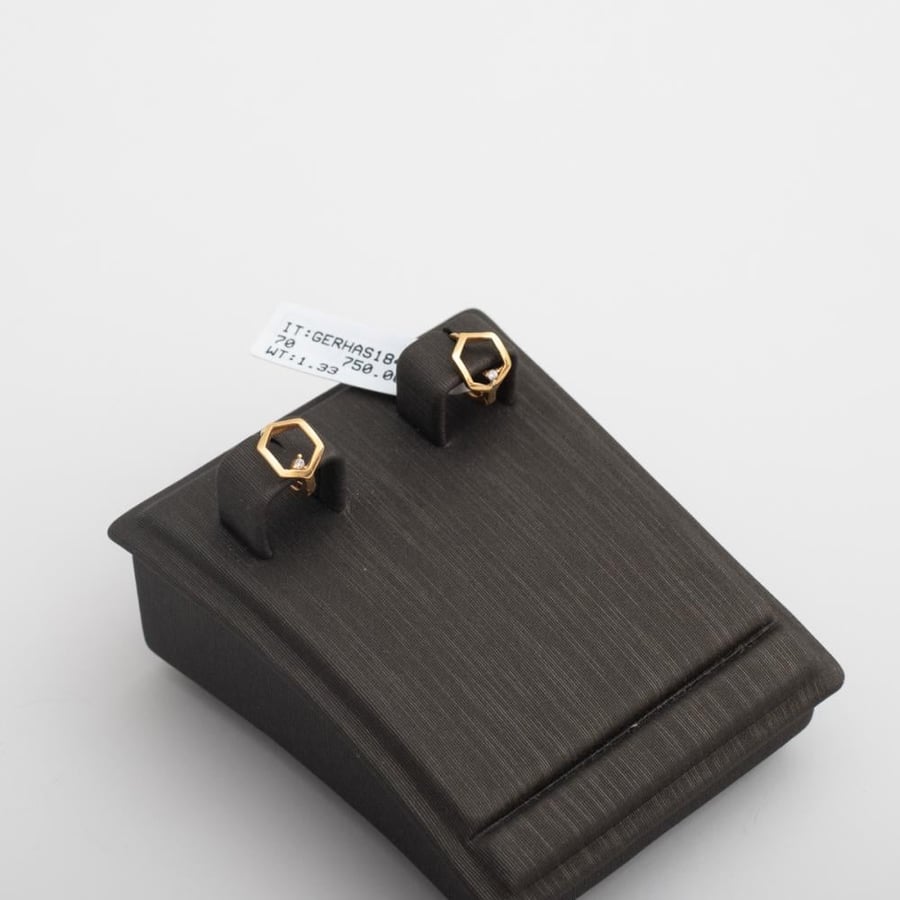 حلق دائري 18k