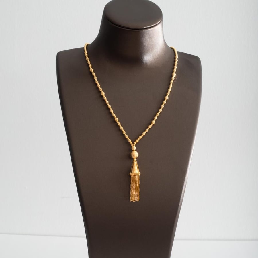 21K gold rosary