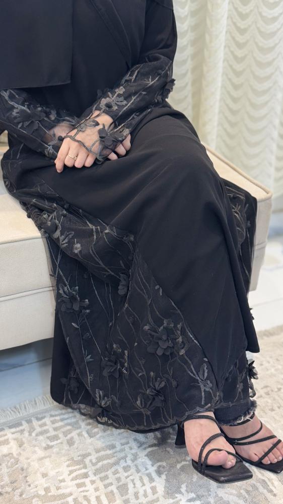 Pink abaya
