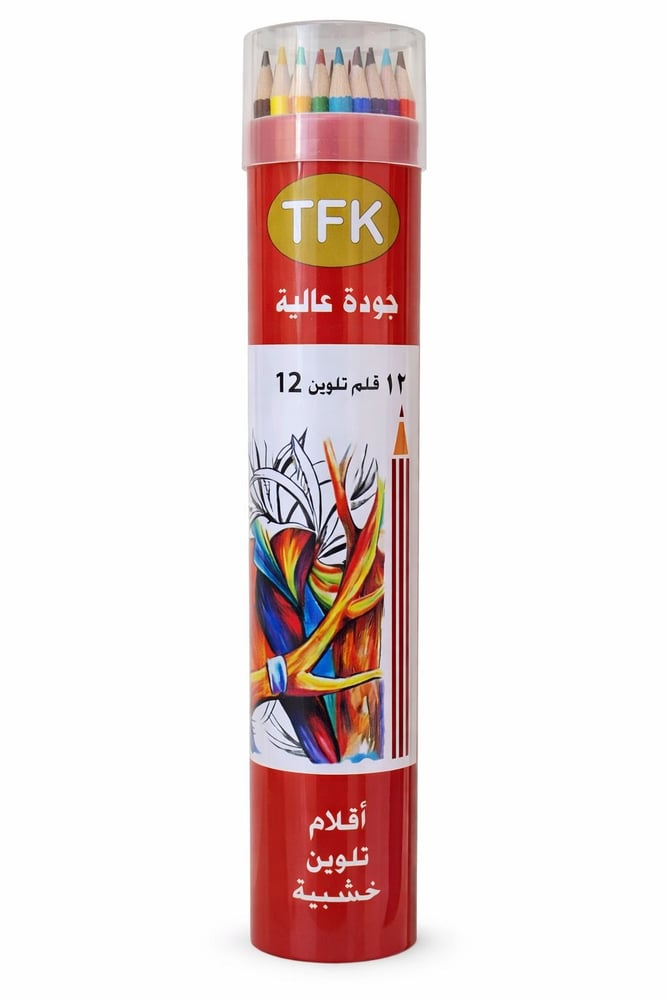 الوان خشبية 12 اسطواني
