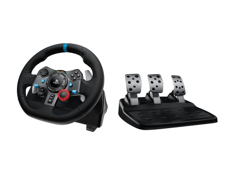 عجلة قيادة لوجيتك Logitech G29 Driving Force Racing Wheel for PS5, PS4 and PC