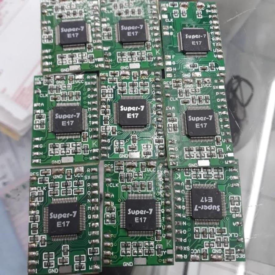 PlayStation 2 IC modification IC SUPER-7 E17