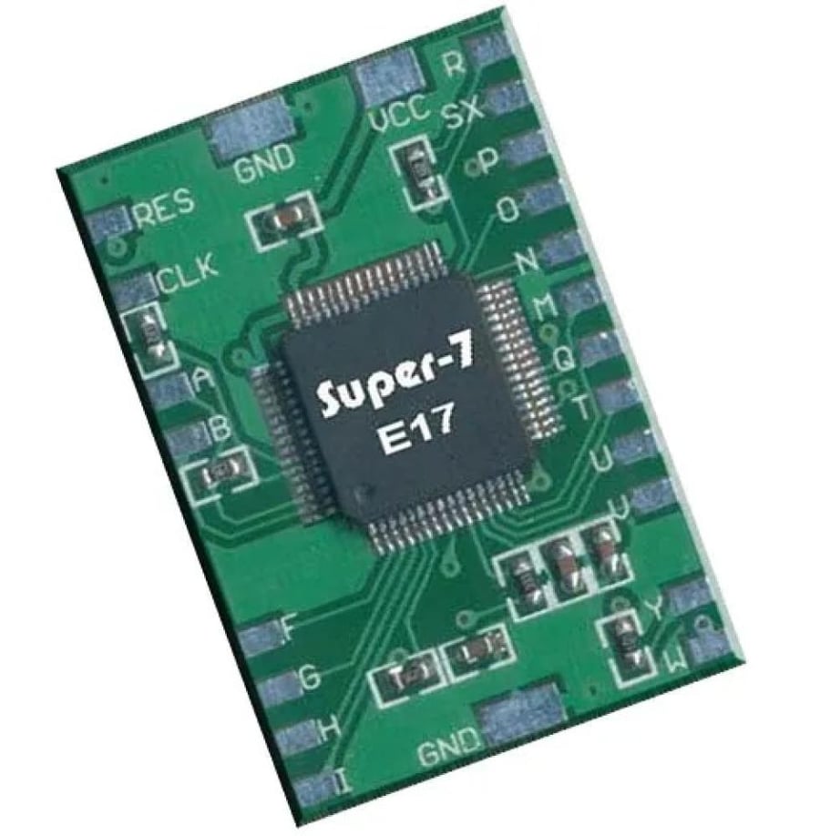PlayStation 2 IC modification IC SUPER-7 E17