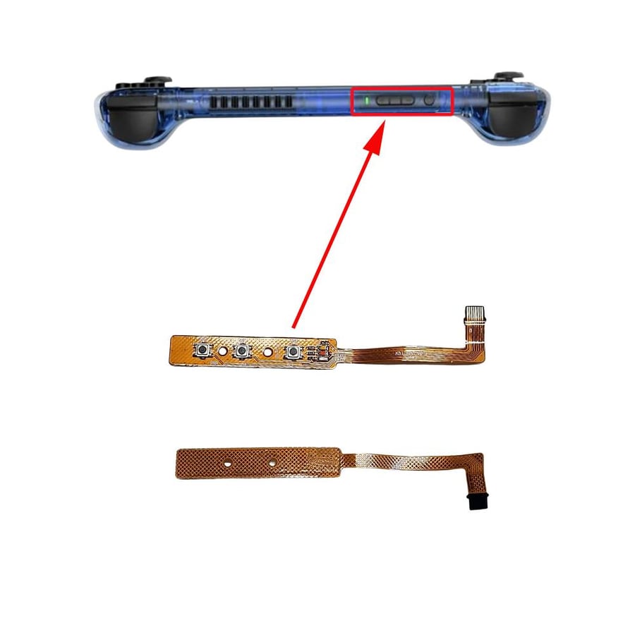 Power and volume control cable for ANBERNIC RG556