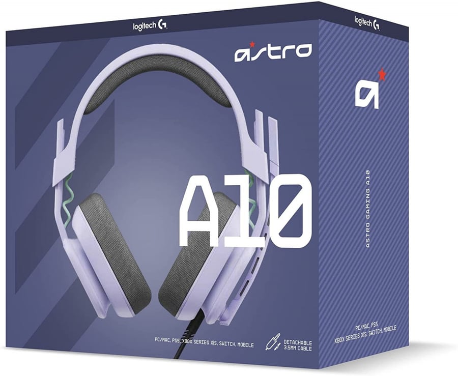 Astro second generation purple headset ASTRO A10