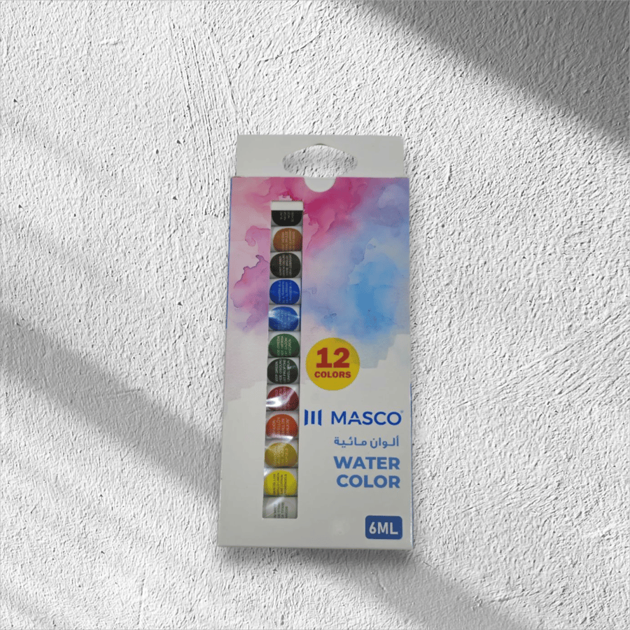 ألوان مائية ١٢ لون 6ml