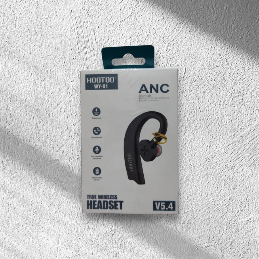 سماعة HOOTOO WY-01 لاسلكية True Wireless بتقنية ANC وإصدار Bluetooth 5.4