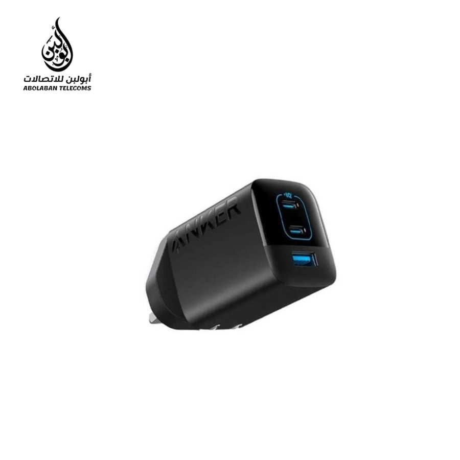 راس شاحن منزلي انكر 336 بقوة 67 واط 3 منافذ 2PD + USB