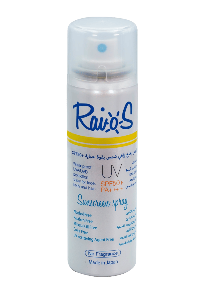 Raios sunscreen رايوس بخاخ واقي الشمس الياباني 3 أنواع عطور من Beauty