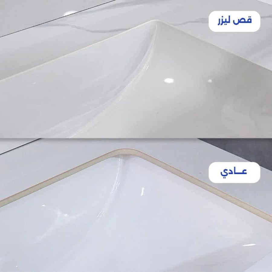 مغسلة رخام ليد قص ليزر