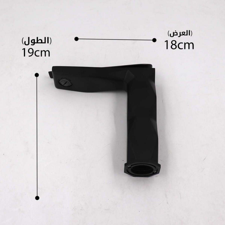 خلاط مغسلة ليما اسود