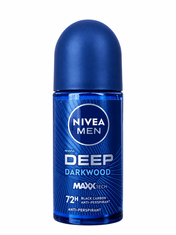 مزيل عرق نيفيا DEEP DARk wooD  روول للرجال 50 مل