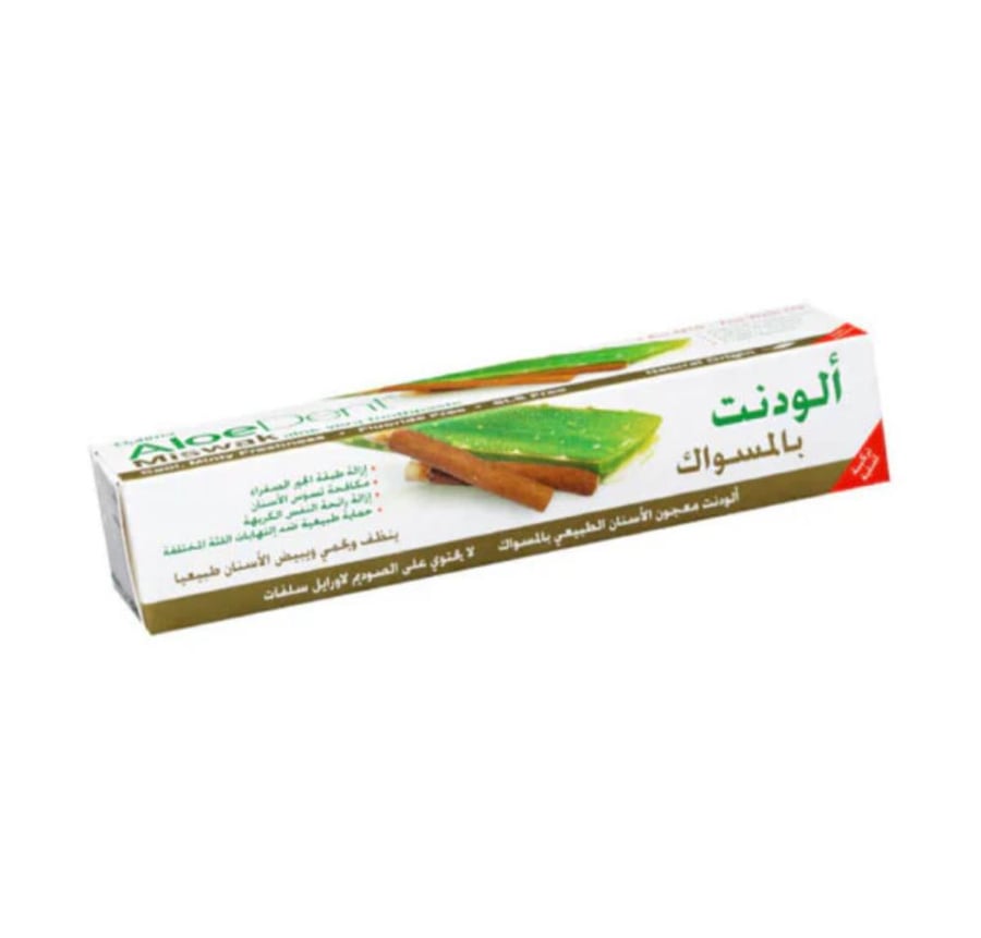 معجون أسنان صبار مسواك من الودنت 100 مل
