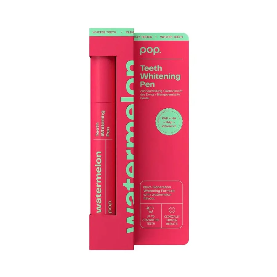 قلم تبييض للأسنان بنكهة البطيخ من بوب
