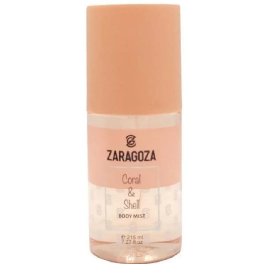 بخاخ معطر الجسم كورال اند شيل للنساء من زاراقوزا – 215 مل