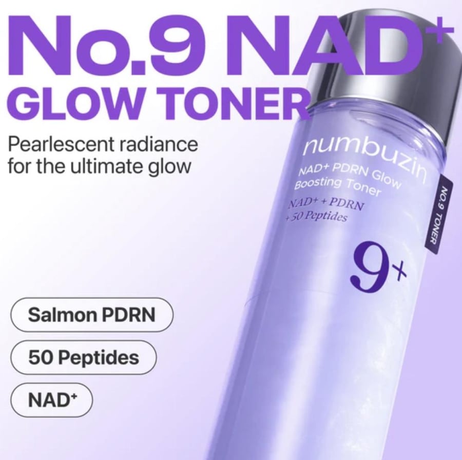 نومبوزين تونر رقم 9 NAD+ PDRN لتعزيز التوهج _ 150 مل