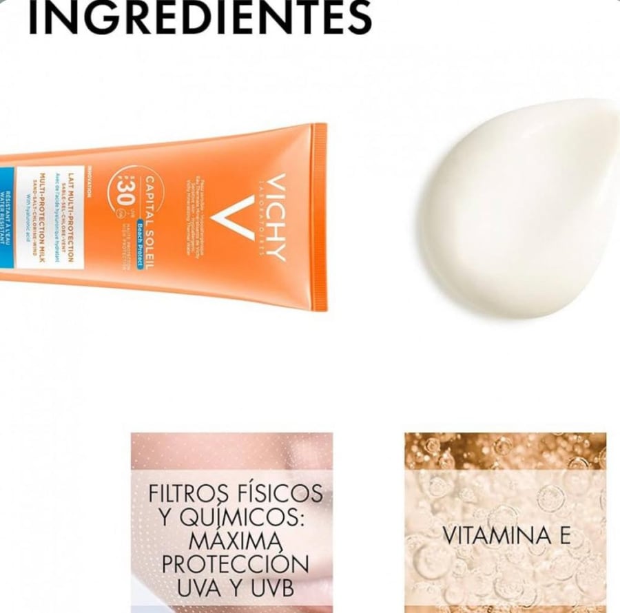 فيشي كريم كابيتال سوليل SPF30 واقي الشمس للوجه و الجسم 200مل