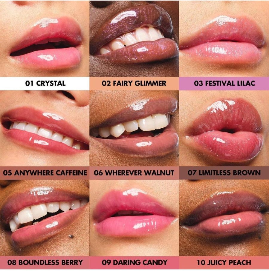 Lip gloss and moisturizer Dering Candy from Makeup Forever