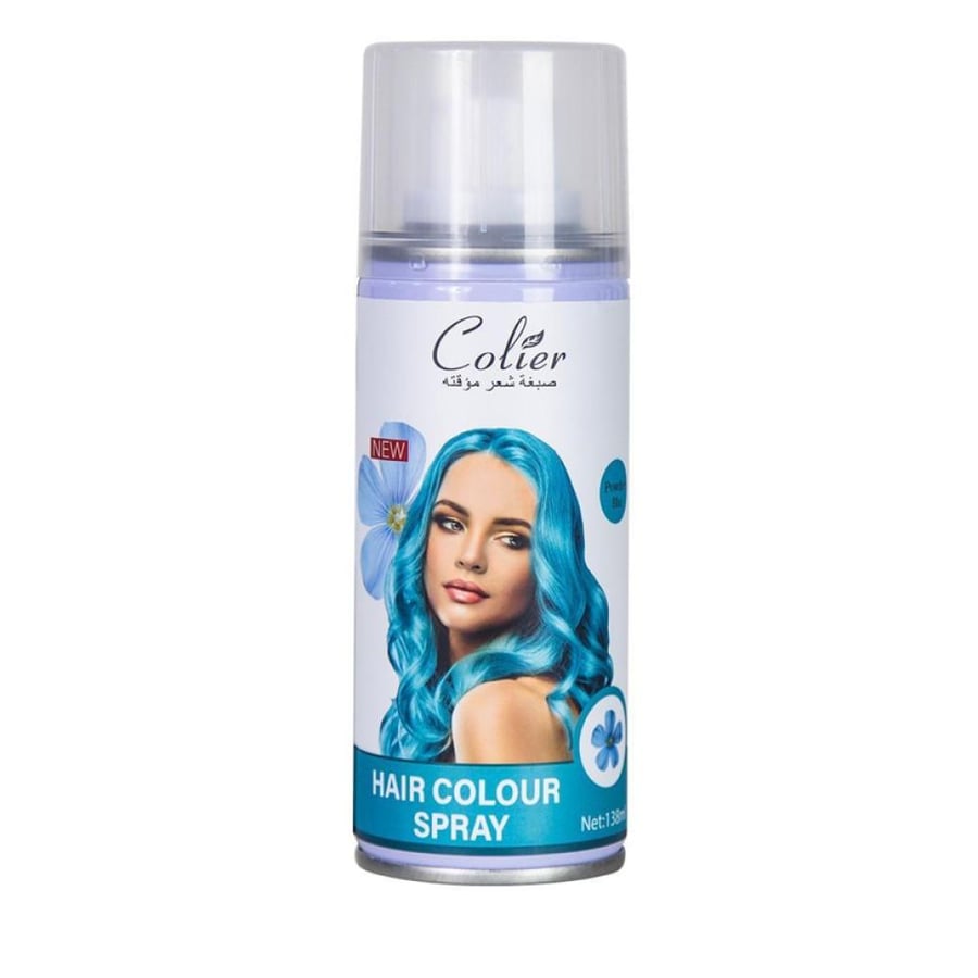 بخاخ صبغة شعر مؤقته من كولير -138مل Powder Blue