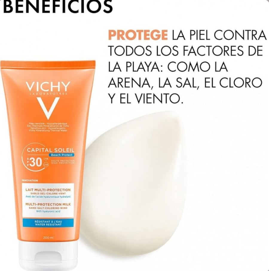 فيشي كريم كابيتال سوليل SPF30 واقي الشمس للوجه و الجسم 200مل
