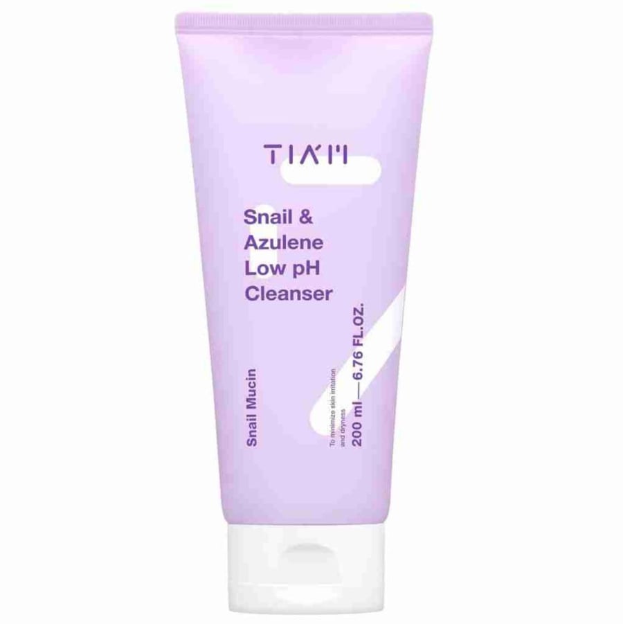 منظف منخفض الأس الهيدروجيني بخلاصة الحلزون والأزولين – 200ml