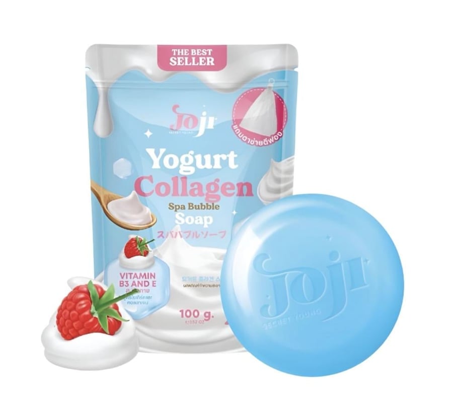 Gogi Secret Young Soap Bar 100 grams Silky Web Babel with Yogurt and Collagen