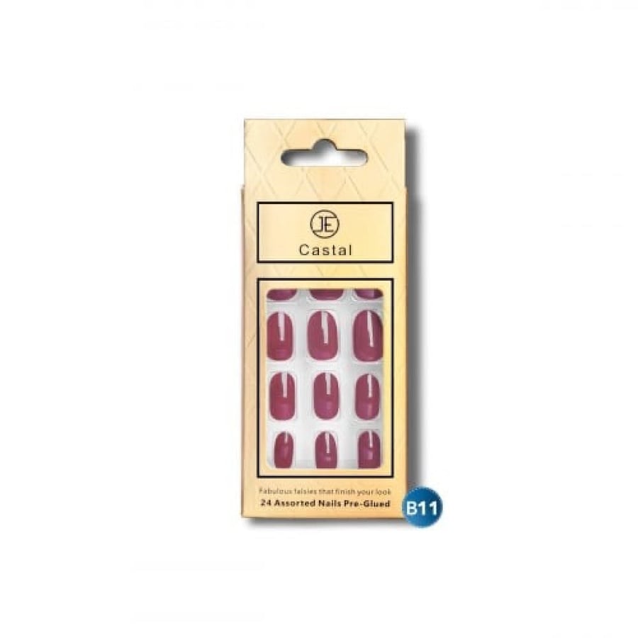 Coastal nails self-adhesive