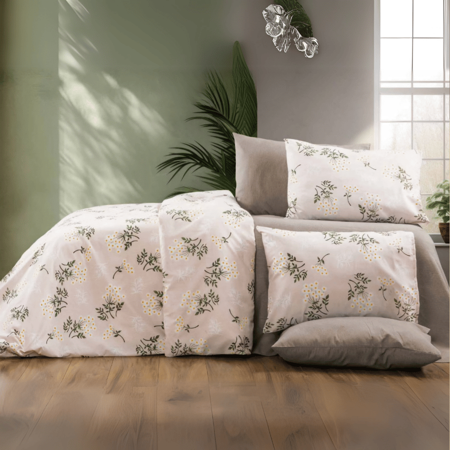 Double Turkish cotton bedspread 8 pieces (2328)