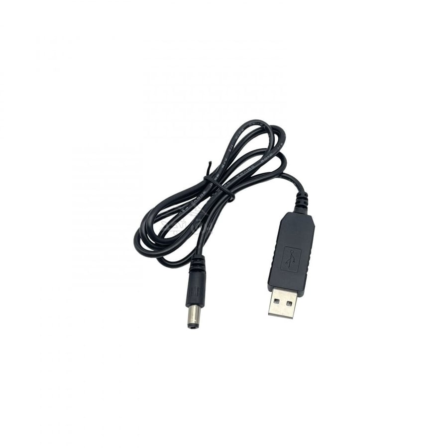 Direct connection from USB to male DC connector (suitable for contracts)
