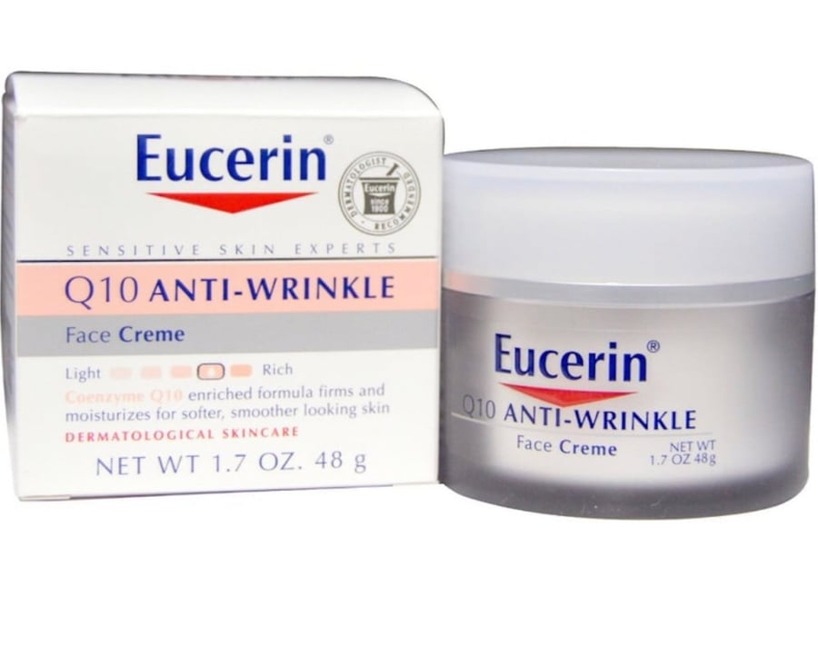 Day moisturizing cream for the face from the medical brand Eucerin