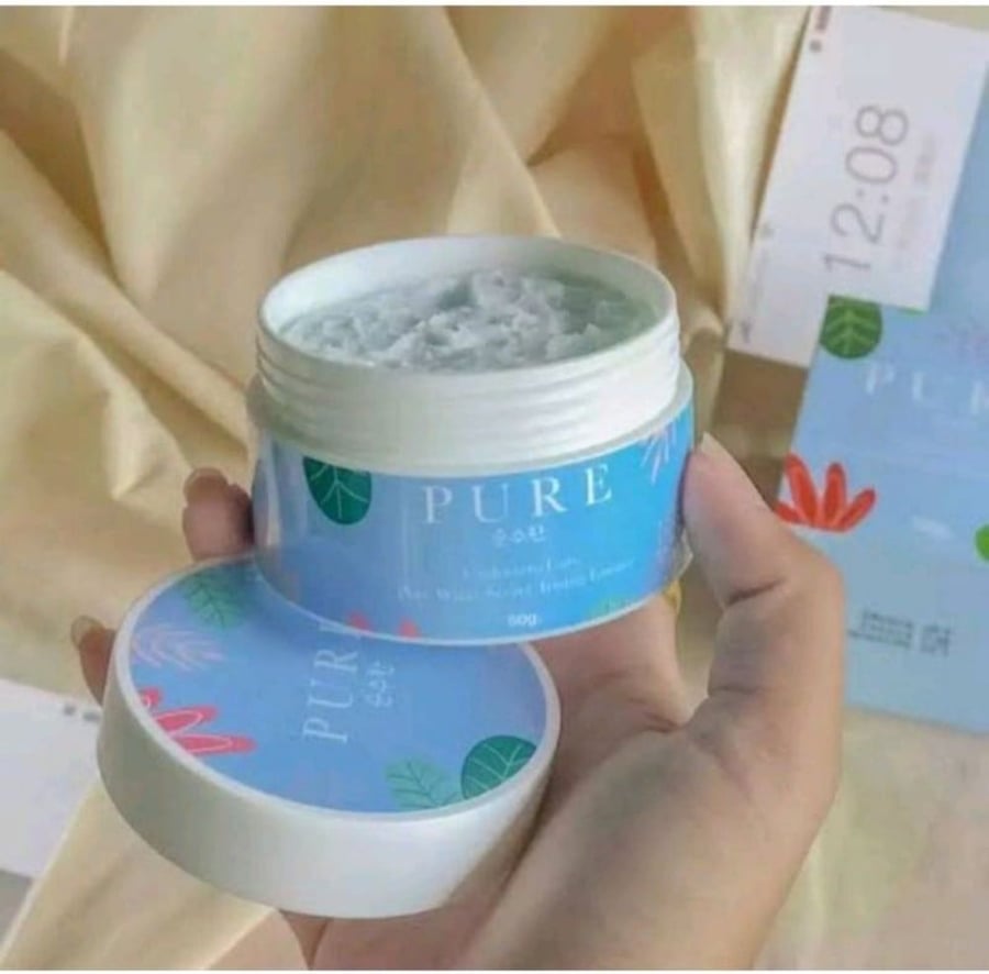كريم التبيض والعناية بالمناطق الغامقة pure