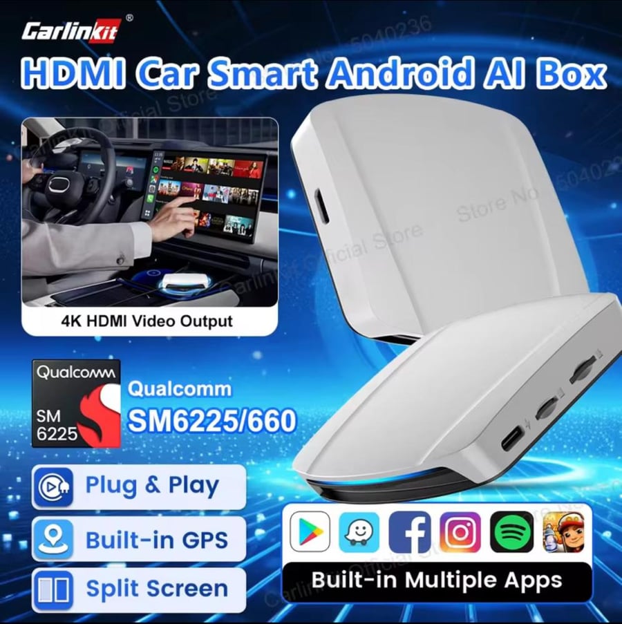 اقوى قطعة اندرويد بوكس كاربلي 4K كارلنكت  carlinkt