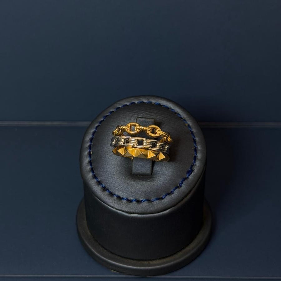 Modern corners ring (3 in 1)