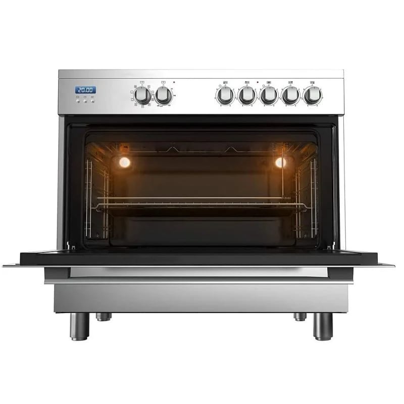 فرن ميديا 90*60 كهرباء 5 عيون سيراميك 380V VSVC96048