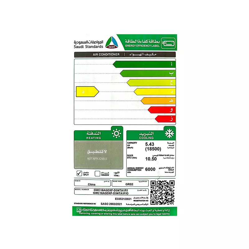 GWC18AVDXF-D3TA1A