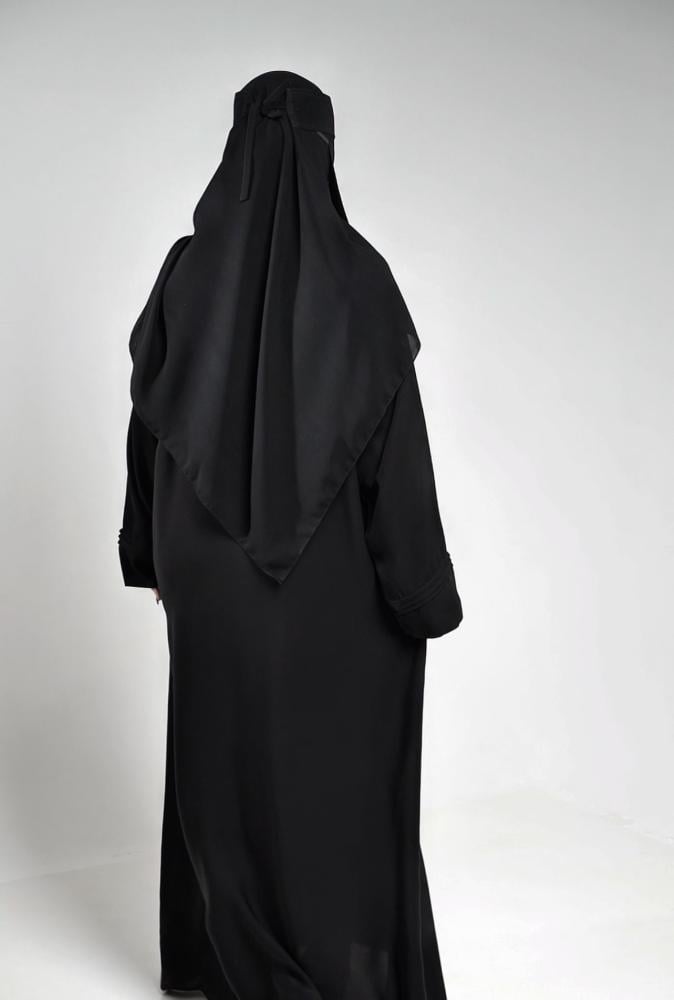 A fantasy abaya with a headscarf