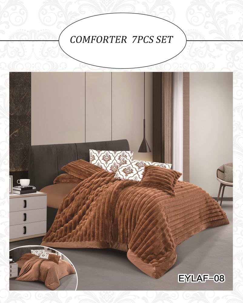 خصم على أفضل المفارش الشتوية المزدوجة والمفردة بالمخمل والفرو الناعم