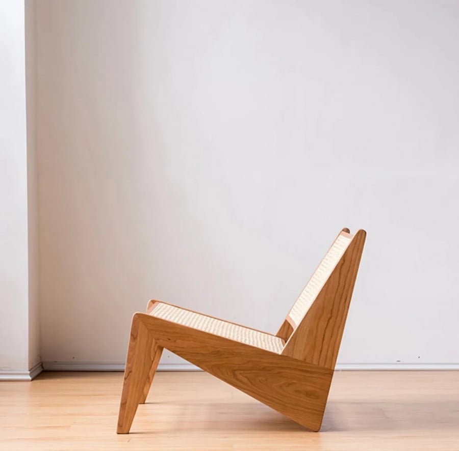 rattan lounge chair