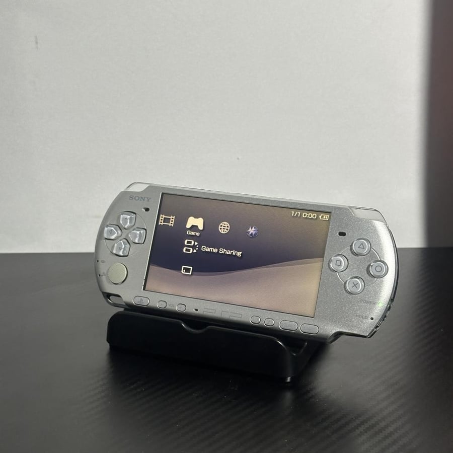 بي اس بي PSP-3000  رصاصي