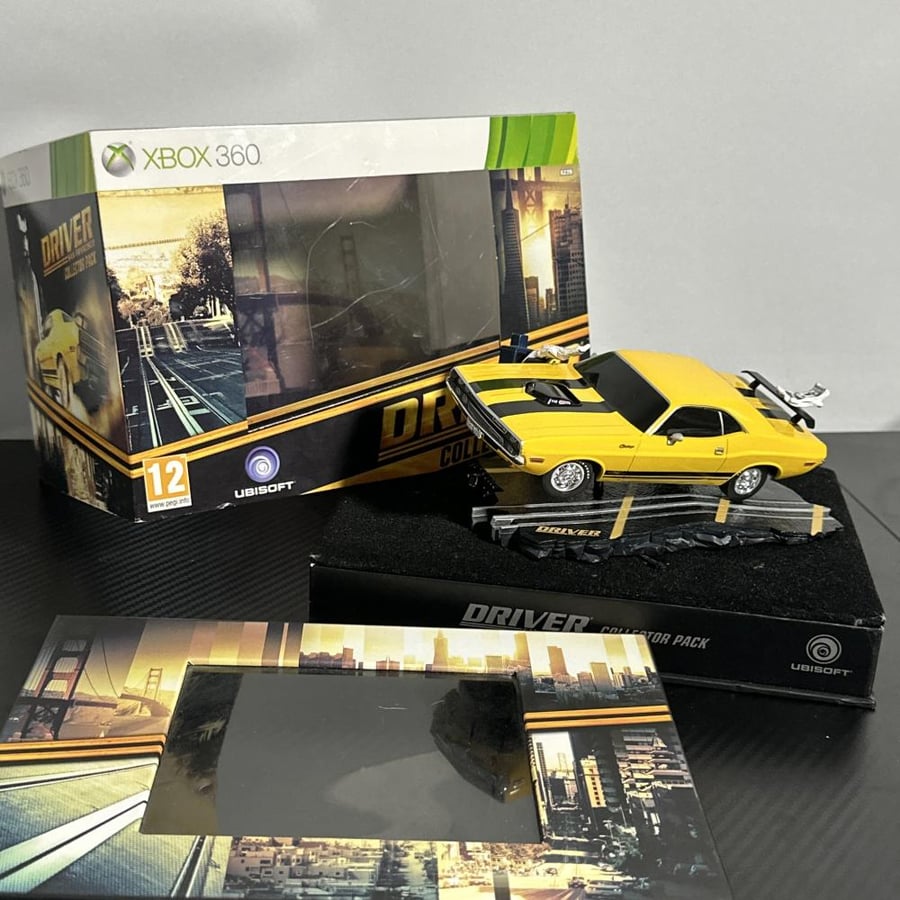 درايفر اكس بوكس 360 سان فرانسيسكو نسخة خاصة مجسم سيارة Driver San Francisco Collector Pack Xbox 360