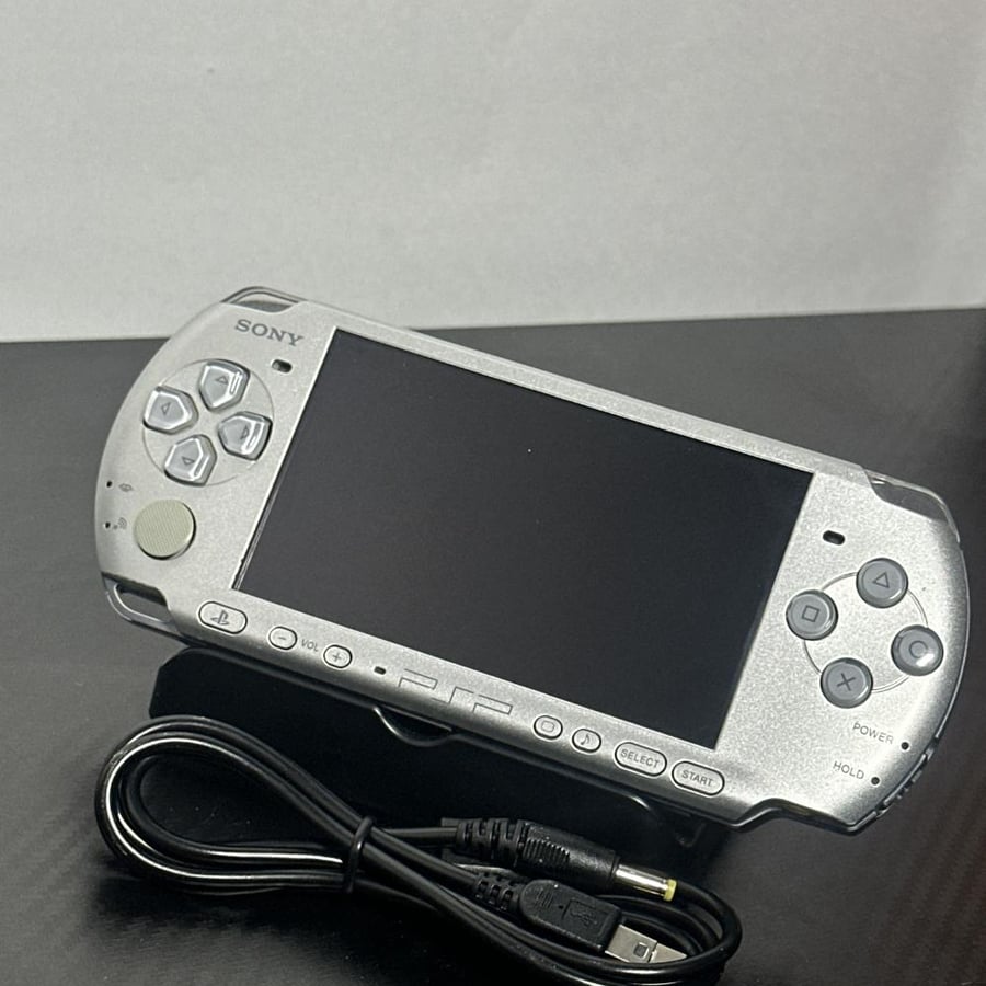 بي اس بي PSP-3000  رصاصي