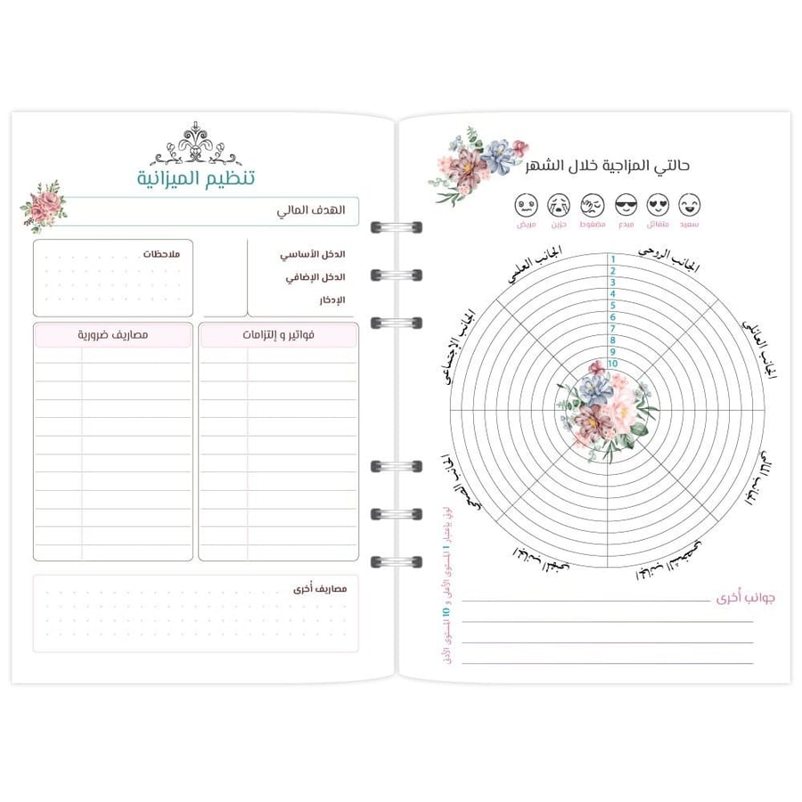 Filling papers - Azhar design, undated