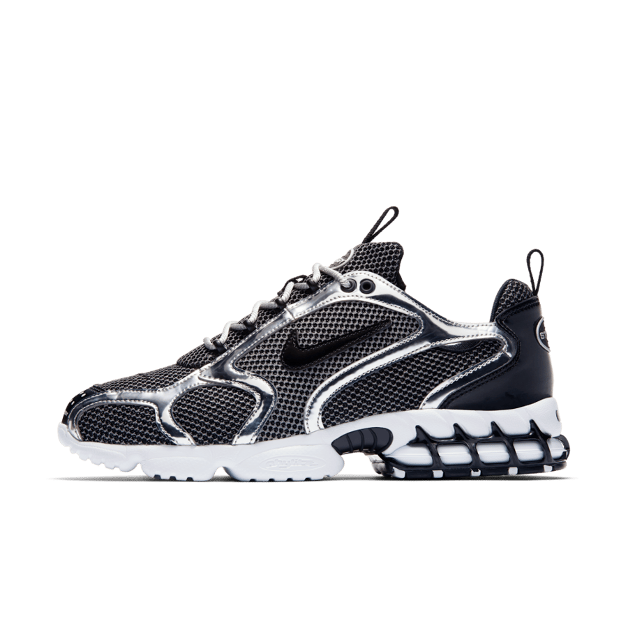 Stussy x Air Zoom Spiridon Caged 2